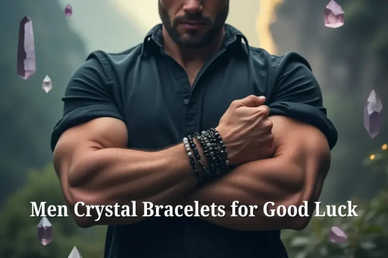 Mens Crystal Bracelets for Good Luck and Healing