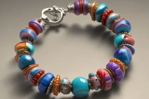 make a bead bracelet with clasp