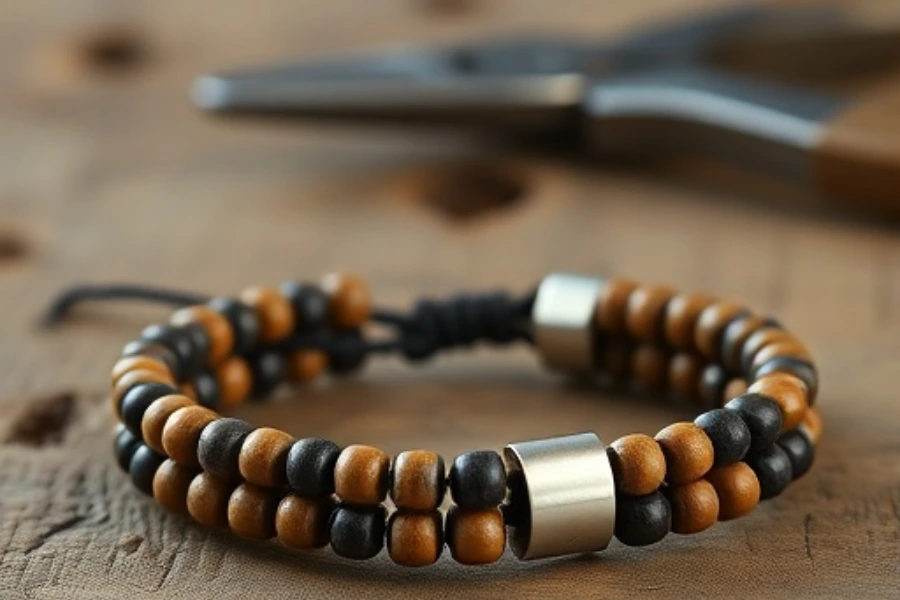 make seed bead bracelet with clasp